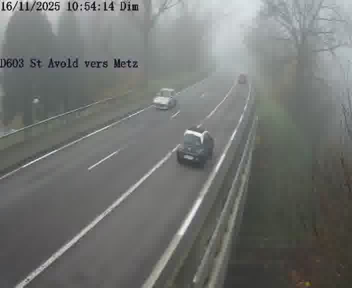 <h2>Clone of Webcam sur la D603 située à proximité de Saint-Avold. Vue orientée vers Metz</h2>