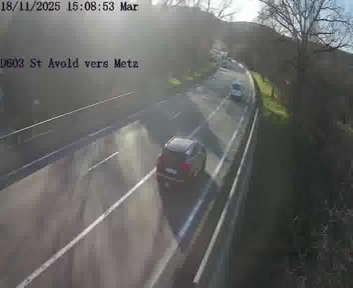 <h2>Clone of Webcam sur la D603 située à proximité de Saint-Avold. Vue orientée vers Metz</h2>