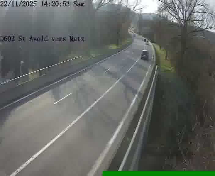<h2>Clone of Webcam sur la D603 située à proximité de Saint-Avold. Vue orientée vers Metz</h2>