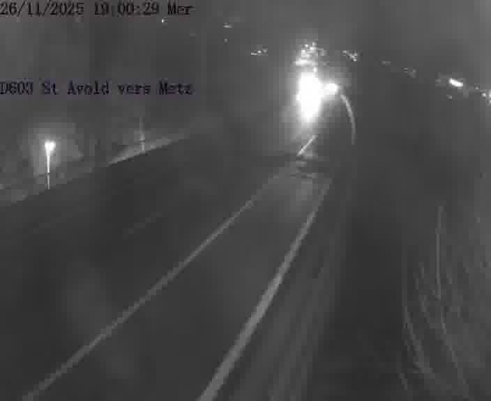 <h2>Clone of Webcam sur la D603 située à proximité de Saint-Avold. Vue orientée vers Metz</h2>