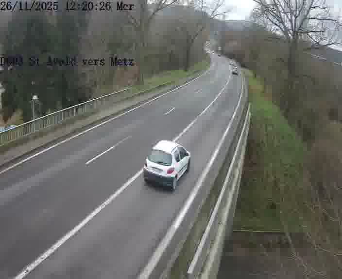 <h2>Clone of Webcam sur la D603 située à proximité de Saint-Avold. Vue orientée vers Metz</h2>