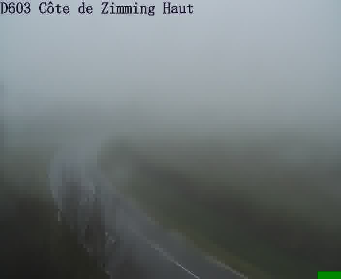 <h2>Webcam sur la D603 située en haut de la Côte de Zimming. Vue orientée vers Saint-Avold.</h2>