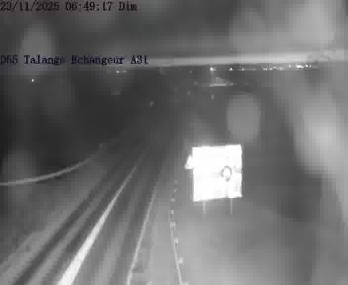 <h2>Webcam sur la D55 à Talange au niveau du pont surplombant l'A31 (sens droite-gauche vers Luxembourg). Vue orientée vers Ay-sur-Moselle.</h2>