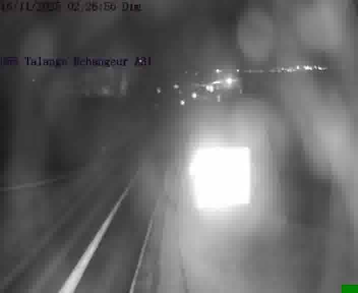 <h2>Webcam sur la D55 à Talange au niveau du pont surplombant l'A31 (sens droite-gauche vers Luxembourg). Vue orientée vers Ay-sur-Moselle.</h2>