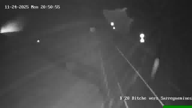 <h2>Webcam sur la D620, sur le contournement de Bitche. Vue orientée vers Sarreguemines</h2>