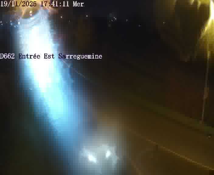 <h2>Point de vue trafic déployé sur D662 (France) à Sarreguemines, regardant vers Sarreguemines, aidant conducteurs et services à anticiper les flux.</h2>