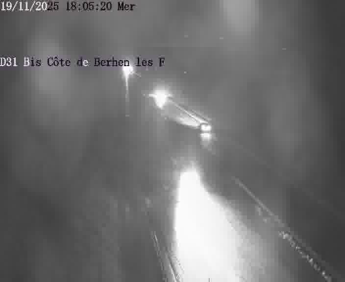 <h2>Webcam de surveillance sur D31bis (France) à Behren-lès-Forbach, cadrée vers Sarreguemines, proposant une information routière utile aux déplacements quotidiens.</h2>