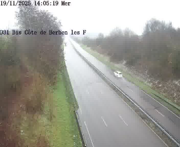 <h2>Webcam de surveillance sur D31bis (France) à Behren-lès-Forbach, cadrée vers Sarreguemines, proposant une information routière utile aux déplacements quotidiens.</h2>