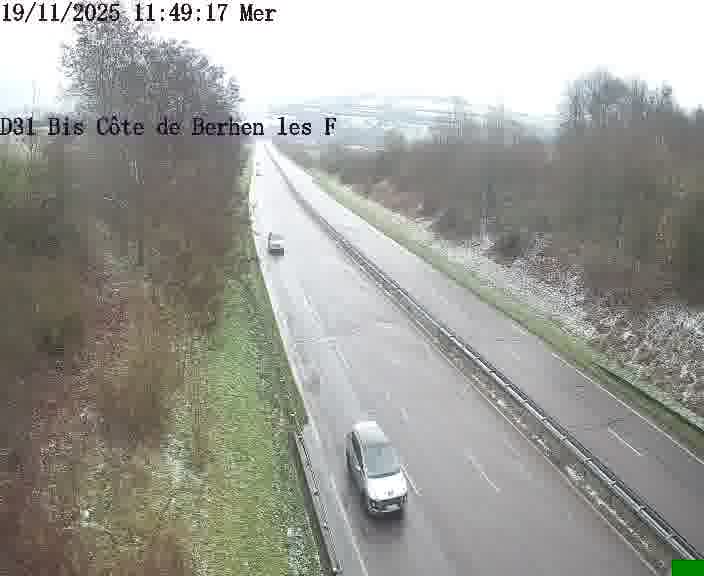 <h2>Webcam de surveillance sur D31bis (France) à Behren-lès-Forbach, cadrée vers Sarreguemines, proposant une information routière utile aux déplacements quotidiens.</h2>