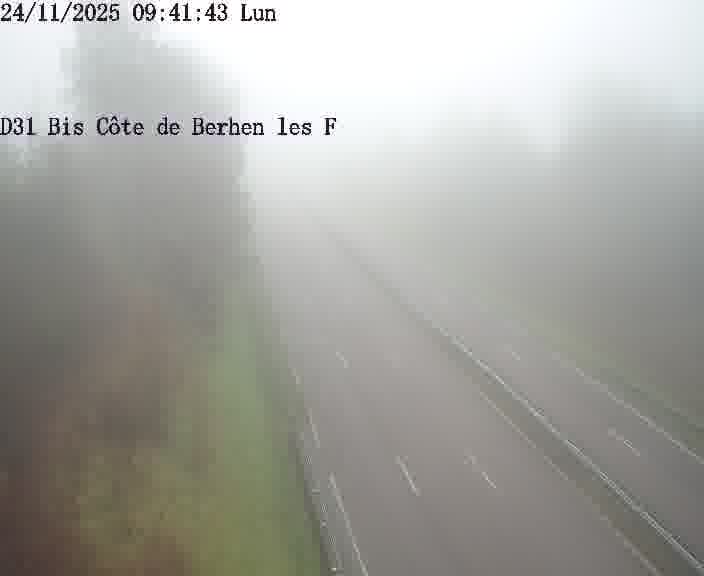 <h2>Webcam de surveillance sur D31bis (France) à Behren-lès-Forbach, cadrée vers Sarreguemines, proposant une information routière utile aux déplacements quotidiens.</h2>