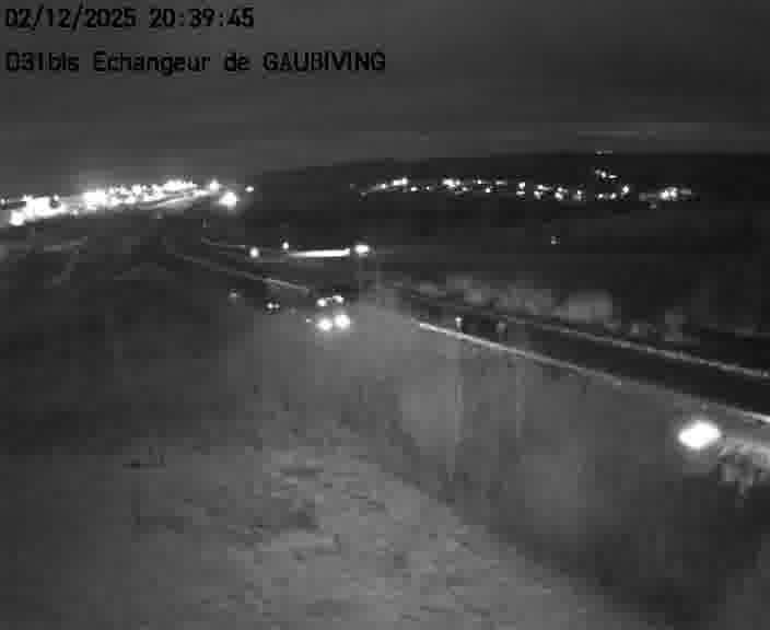 <h2>Dispositif d’observation sur D31bis (France) à Gaubiving, en direction de Sarreguemines, offrant une visualisation fiable des conditions de circulation.</h2>