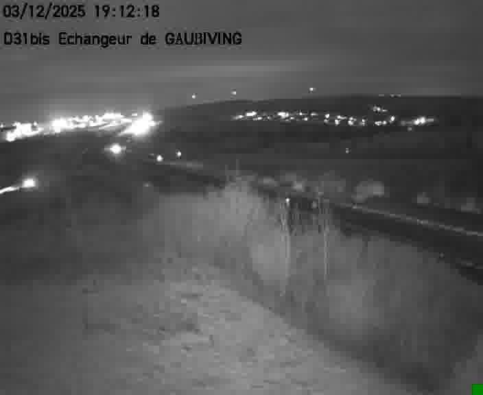 <h2>Dispositif d’observation sur D31bis (France) à Gaubiving, en direction de Sarreguemines, offrant une visualisation fiable des conditions de circulation.</h2>
