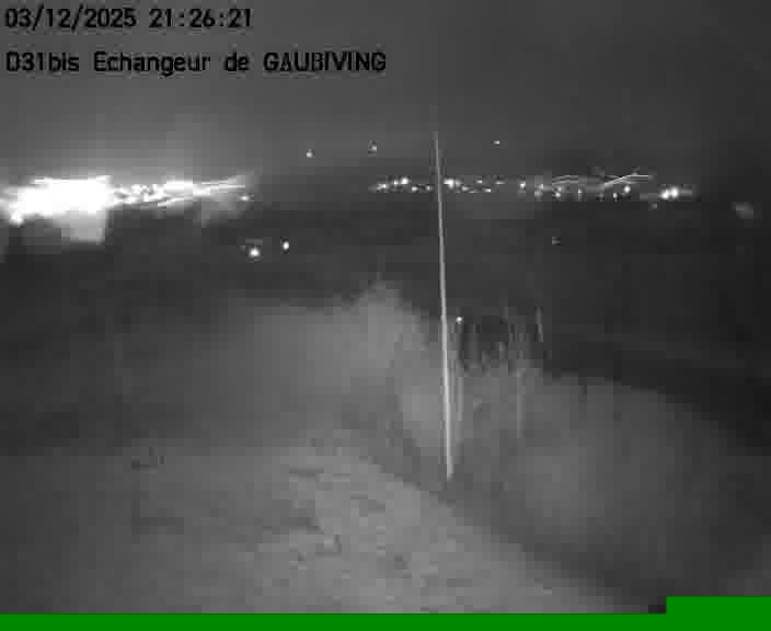 <h2>Dispositif d’observation sur D31bis (France) à Gaubiving, en direction de Sarreguemines, offrant une visualisation fiable des conditions de circulation.</h2>