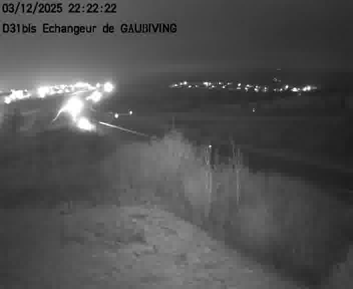 <h2>Dispositif d’observation sur D31bis (France) à Gaubiving, en direction de Sarreguemines, offrant une visualisation fiable des conditions de circulation.</h2>