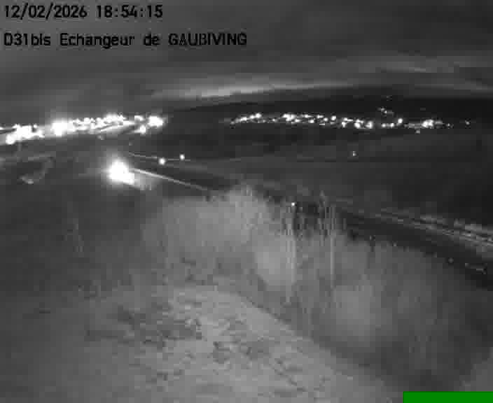 <h2>Dispositif d’observation sur D31bis (France) à Gaubiving, en direction de Sarreguemines, offrant une visualisation fiable des conditions de circulation.</h2>