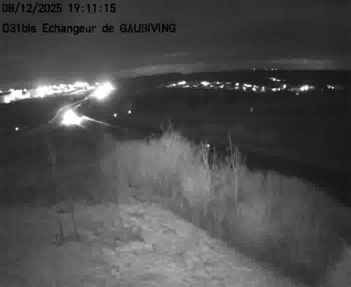 <h2>Dispositif d’observation sur D31bis (France) à Gaubiving, en direction de Sarreguemines, offrant une visualisation fiable des conditions de circulation.</h2>