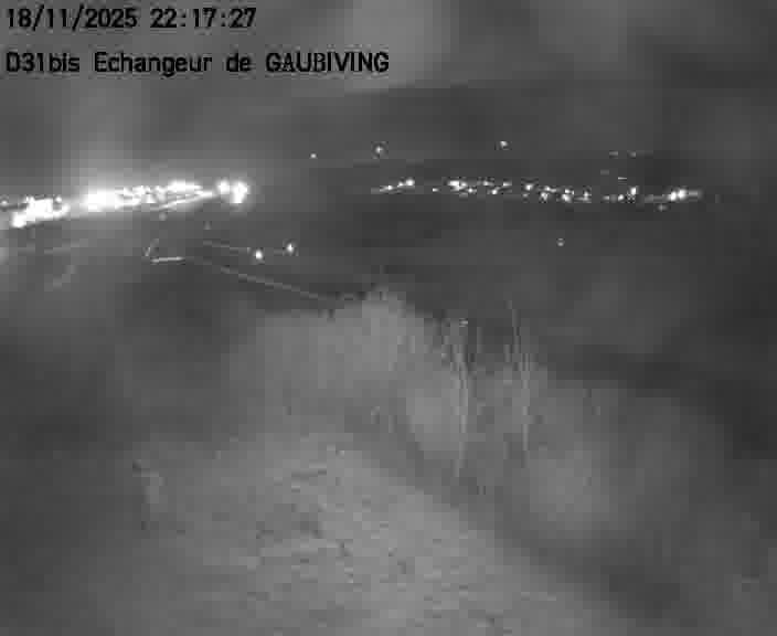 <h2>Dispositif d’observation sur D31bis (France) à Gaubiving, en direction de Sarreguemines, offrant une visualisation fiable des conditions de circulation.</h2>