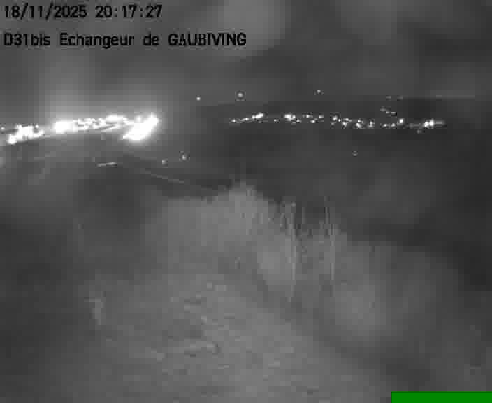 <h2>Dispositif d’observation sur D31bis (France) à Gaubiving, en direction de Sarreguemines, offrant une visualisation fiable des conditions de circulation.</h2>