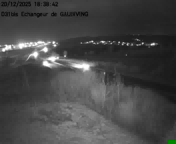 <h2>Dispositif d’observation sur D31bis (France) à Gaubiving, en direction de Sarreguemines, offrant une visualisation fiable des conditions de circulation.</h2>
