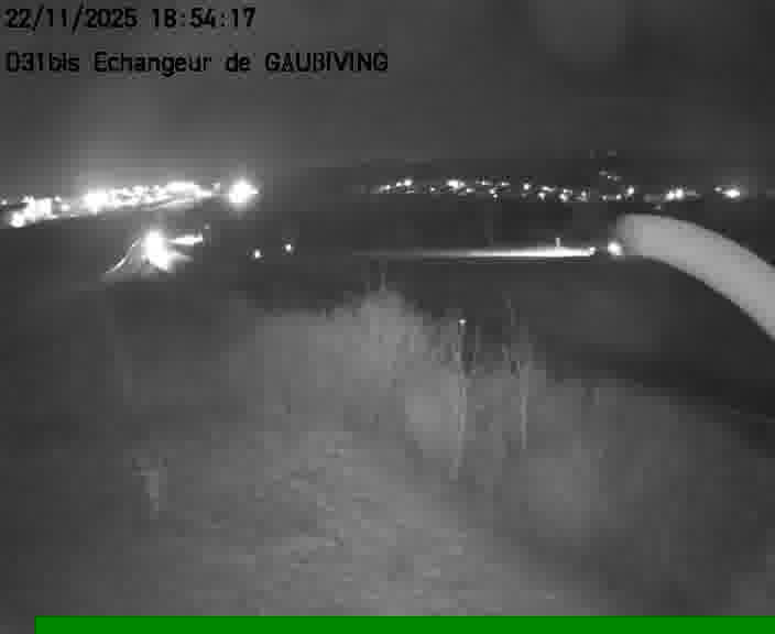 <h2>Dispositif d’observation sur D31bis (France) à Gaubiving, en direction de Sarreguemines, offrant une visualisation fiable des conditions de circulation.</h2>