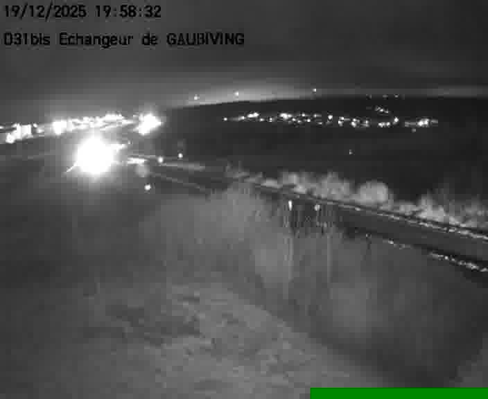 <h2>Dispositif d’observation sur D31bis (France) à Gaubiving, en direction de Sarreguemines, offrant une visualisation fiable des conditions de circulation.</h2>