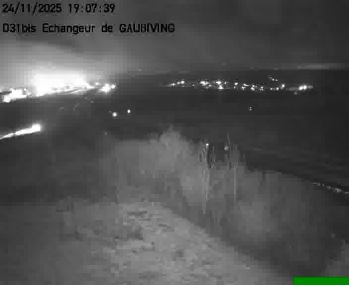 <h2>Dispositif d’observation sur D31bis (France) à Gaubiving, en direction de Sarreguemines, offrant une visualisation fiable des conditions de circulation.</h2>