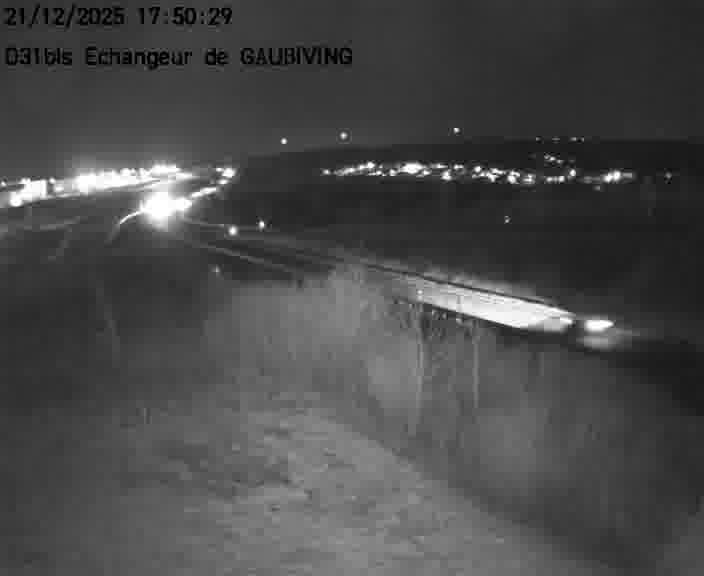 <h2>Dispositif d’observation sur D31bis (France) à Gaubiving, en direction de Sarreguemines, offrant une visualisation fiable des conditions de circulation.</h2>