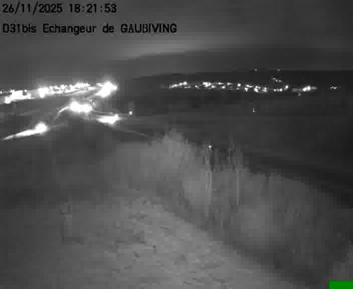 <h2>Dispositif d’observation sur D31bis (France) à Gaubiving, en direction de Sarreguemines, offrant une visualisation fiable des conditions de circulation.</h2>