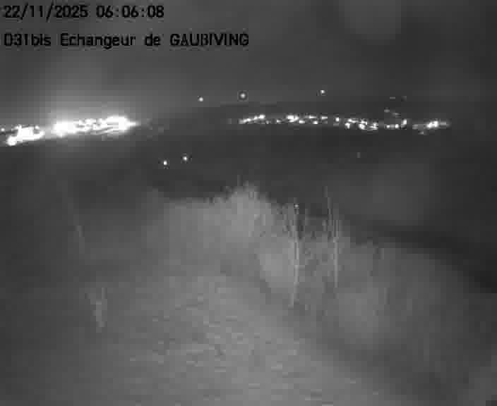 <h2>Dispositif d’observation sur D31bis (France) à Gaubiving, en direction de Sarreguemines, offrant une visualisation fiable des conditions de circulation.</h2>