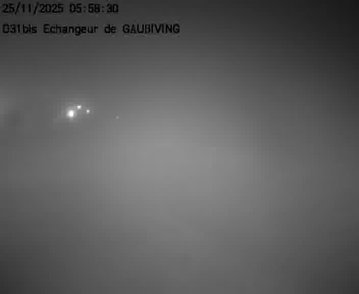 <h2>Dispositif d’observation sur D31bis (France) à Gaubiving, en direction de Sarreguemines, offrant une visualisation fiable des conditions de circulation.</h2>