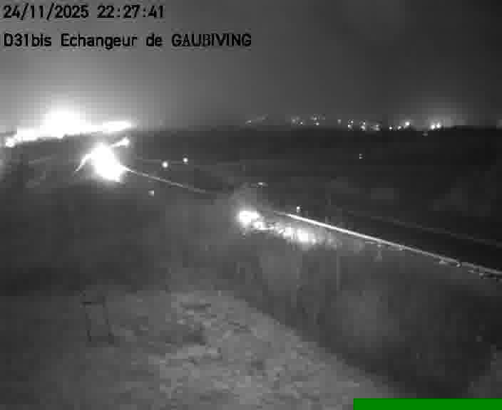 <h2>Dispositif d’observation sur D31bis (France) à Gaubiving, en direction de Sarreguemines, offrant une visualisation fiable des conditions de circulation.</h2>