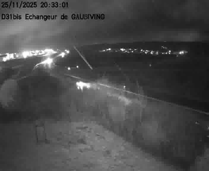 <h2>Dispositif d’observation sur D31bis (France) à Gaubiving, en direction de Sarreguemines, offrant une visualisation fiable des conditions de circulation.</h2>