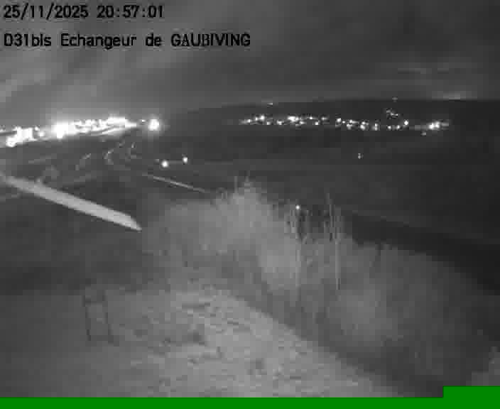 <h2>Dispositif d’observation sur D31bis (France) à Gaubiving, en direction de Sarreguemines, offrant une visualisation fiable des conditions de circulation.</h2>