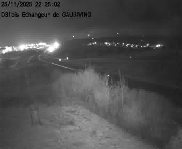 <h2>Dispositif d’observation sur D31bis (France) à Gaubiving, en direction de Sarreguemines, offrant une visualisation fiable des conditions de circulation.</h2>