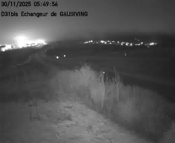 <h2>Dispositif d’observation sur D31bis (France) à Gaubiving, en direction de Sarreguemines, offrant une visualisation fiable des conditions de circulation.</h2>
