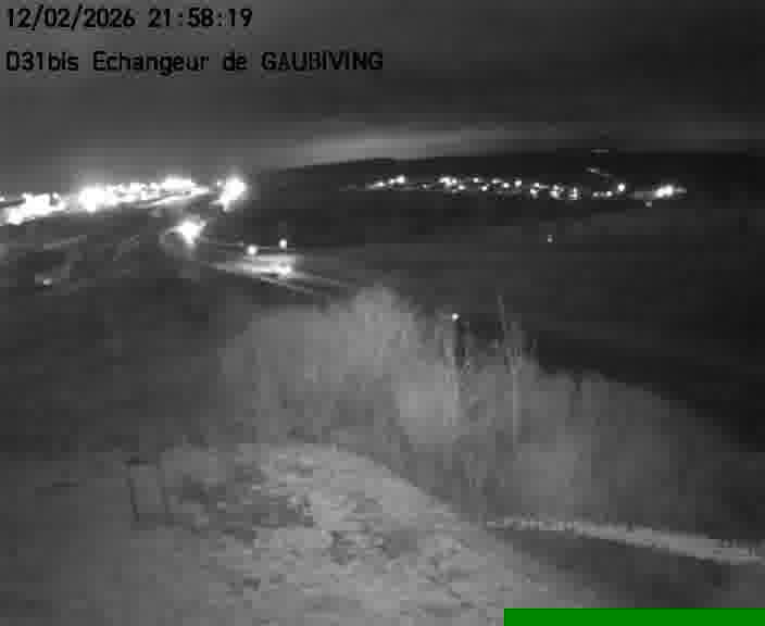 <h2>Dispositif d’observation sur D31bis (France) à Gaubiving, en direction de Sarreguemines, offrant une visualisation fiable des conditions de circulation.</h2>