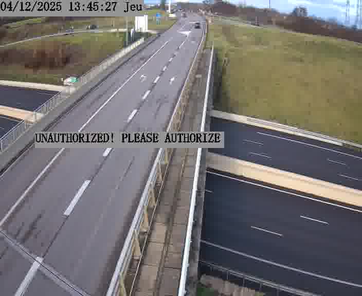 <h2>Caméra de trafic sur D1 (France) à Argancy, orientée vers Thionville, permettant d’évaluer fluidité, incidents et densité automobile.</h2>