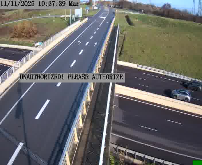 <h2>Caméra de trafic sur D1 (France) à Argancy, orientée vers Thionville, permettant d’évaluer fluidité, incidents et densité automobile.</h2>