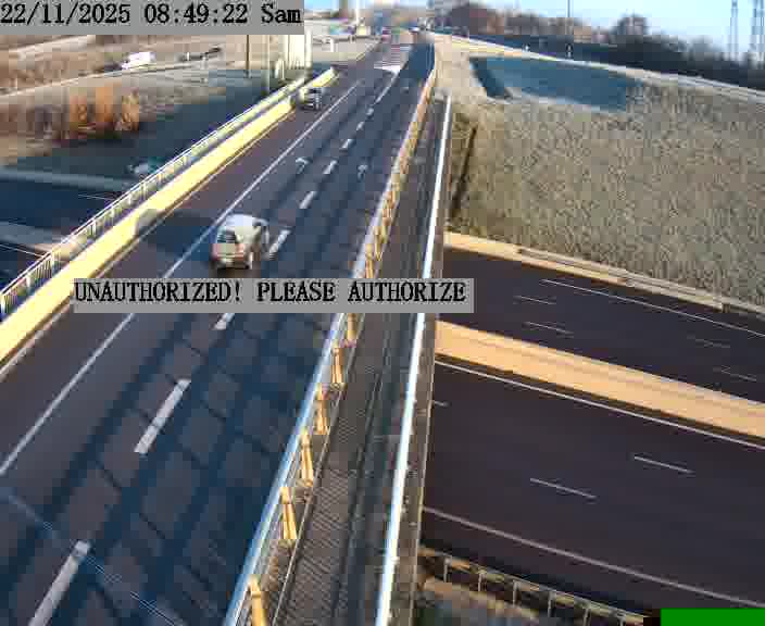 <h2>Caméra de trafic sur D1 (France) à Argancy, orientée vers Thionville, permettant d’évaluer fluidité, incidents et densité automobile.</h2>