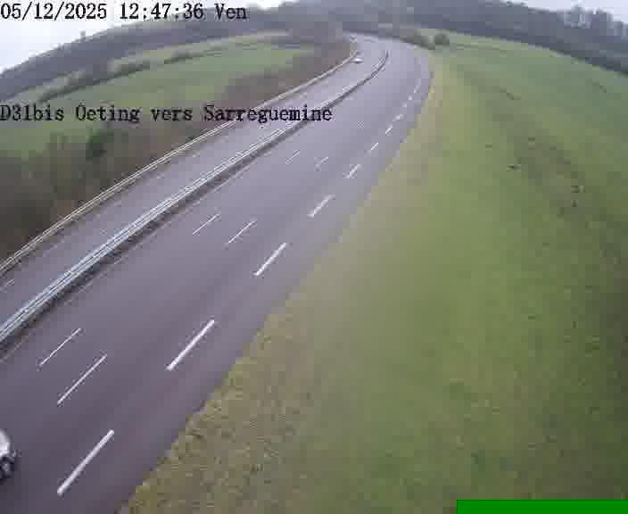 <h2>Webcam installée le long de D31bis (France) à Oeting, pointée vers Sarreguemines, utile pour suivre précisément les conditions de trafic.</h2>