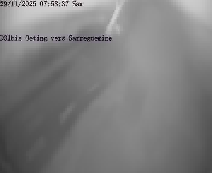 <h2>Webcam installée le long de D31bis (France) à Oeting, pointée vers Sarreguemines, utile pour suivre précisément les conditions de trafic.</h2>