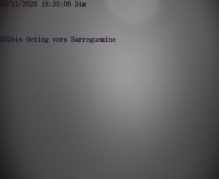 <h2>Webcam installée le long de D31bis (France) à Oeting, pointée vers Sarreguemines, utile pour suivre précisément les conditions de trafic.</h2>