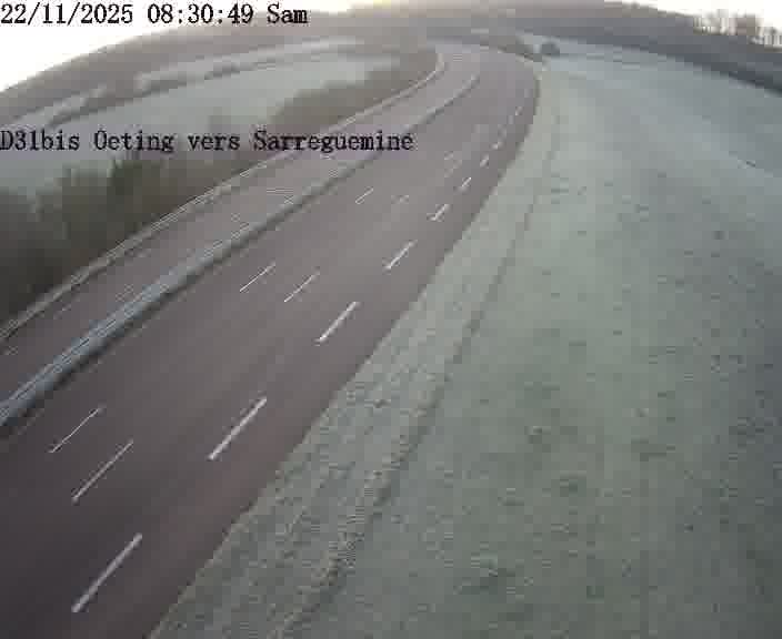 <h2>Webcam installée le long de D31bis (France) à Oeting, pointée vers Sarreguemines, utile pour suivre précisément les conditions de trafic.</h2>