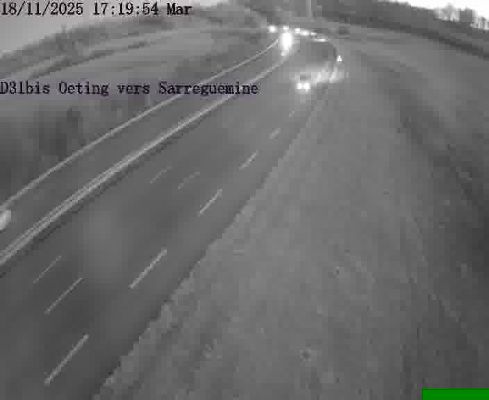 <h2>Webcam installée le long de D31bis (France) à Oeting, pointée vers Sarreguemines, utile pour suivre précisément les conditions de trafic.</h2>