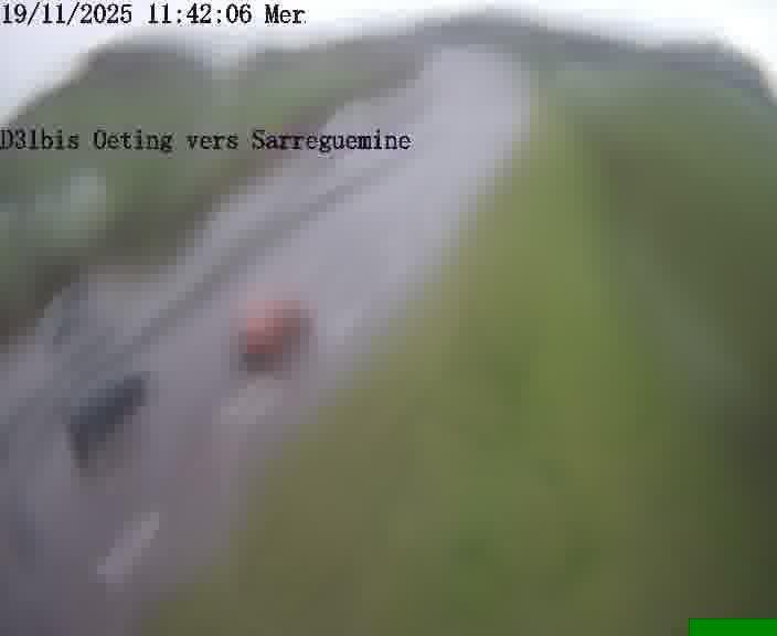 <h2>Webcam installée le long de D31bis (France) à Oeting, pointée vers Sarreguemines, utile pour suivre précisément les conditions de trafic.</h2>