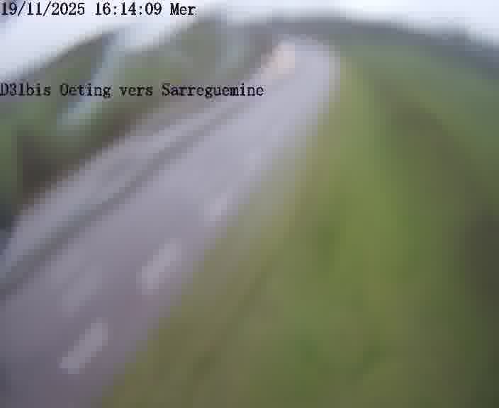 <h2>Webcam installée le long de D31bis (France) à Oeting, pointée vers Sarreguemines, utile pour suivre précisément les conditions de trafic.</h2>