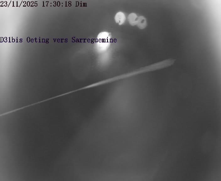 <h2>Webcam installée le long de D31bis (France) à Oeting, pointée vers Sarreguemines, utile pour suivre précisément les conditions de trafic.</h2>