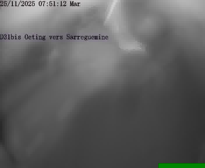 <h2>Webcam installée le long de D31bis (France) à Oeting, pointée vers Sarreguemines, utile pour suivre précisément les conditions de trafic.</h2>