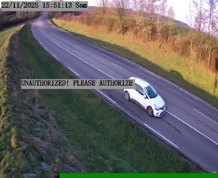 <h2>Webcam installée le long de D955 (France) à Amelécourt, pointée vers Metz, utile pour suivre précisément les conditions de trafic.</h2>