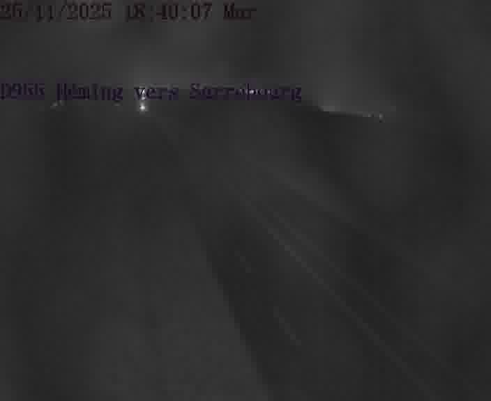 <h2>Caméra routière située sur D955 (France) à Heming, orientée vers Sarrebourg, surveillant en continu la circulation locale et régionale.</h2>